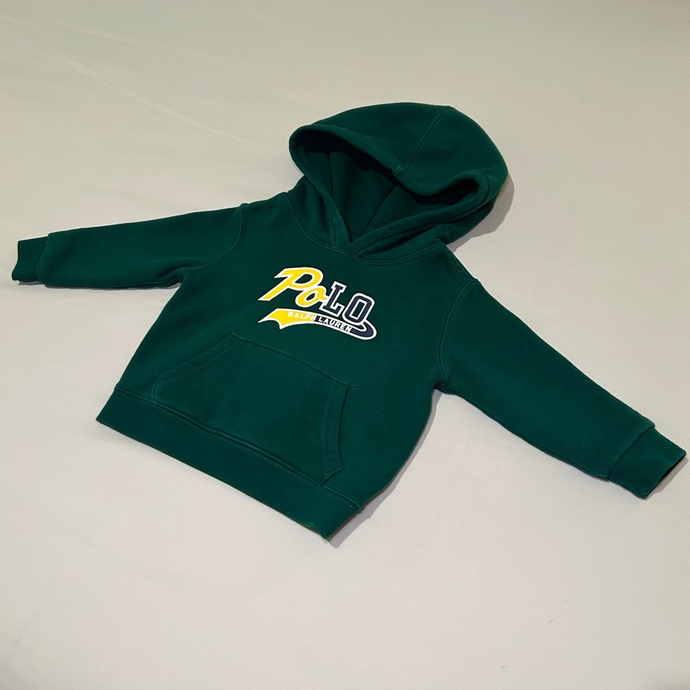 Polo by Ralph Lauren Kids Hoodie in Forest Green